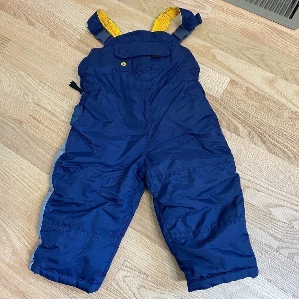 Osh Kosh B’gosh Snowsuit Blue Yellow 12 months